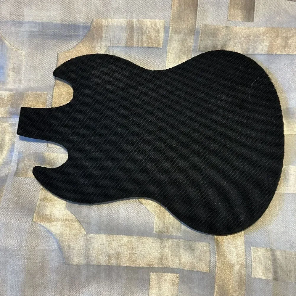 Rock & Roll Hall Of Fame Guitar Shaped Mouse Pad Music Collector Computer Acces.